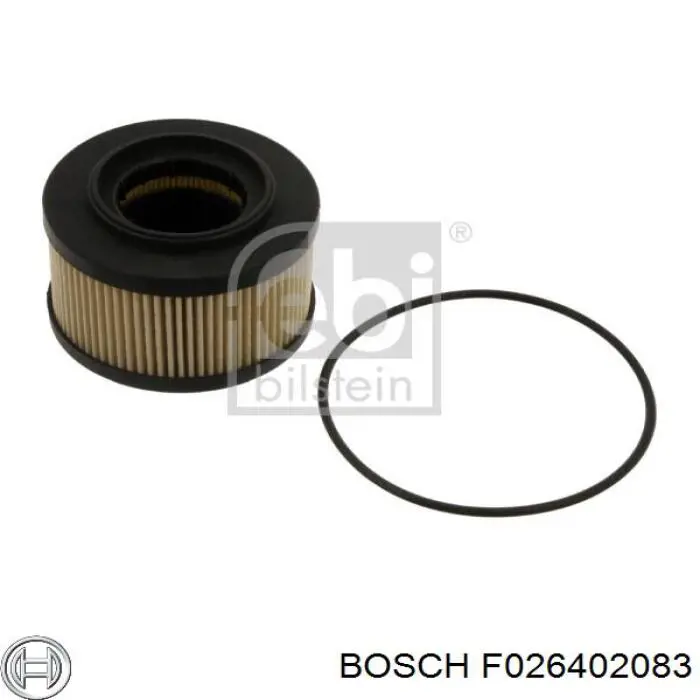 Фільтр тонкого очищення палива Bosch F026402083 ціна, від 9.59 USD