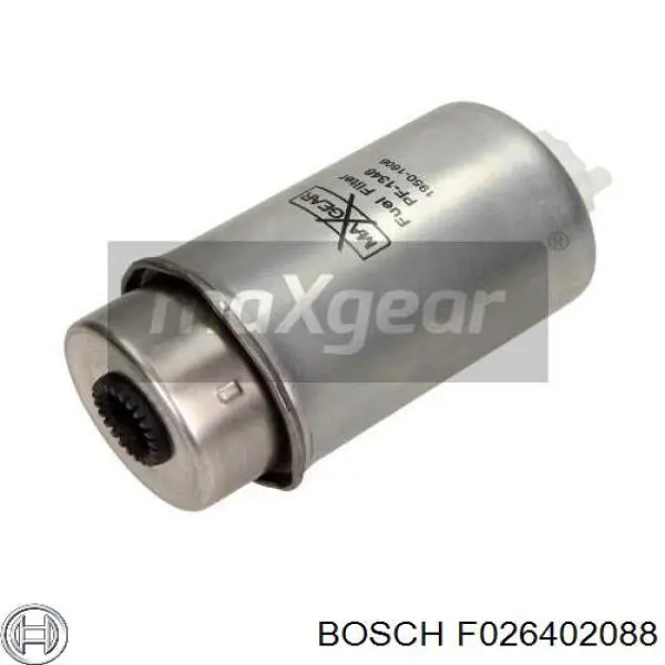 Фільтр тонкого очищення палива Bosch F026402088 ціна, від 28.62 USD