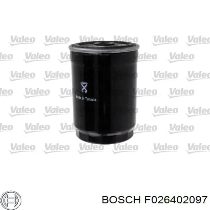 Паливний фільтр F026402097 Bosch