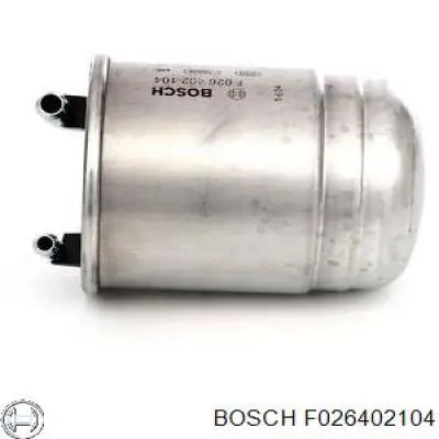 F026402104 Bosch фільтр паливний