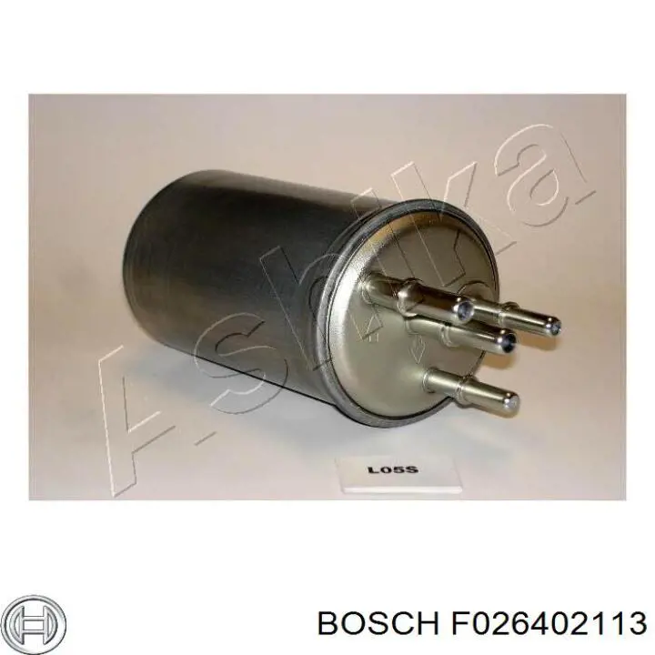 Фільтр тонкого очищення палива Bosch F026402113 ціна, від 24.73 USD