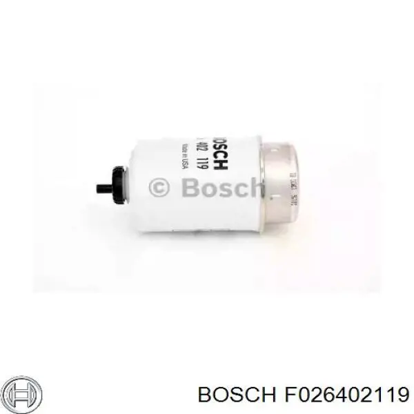 Фільтр паливний Bosch F026402119