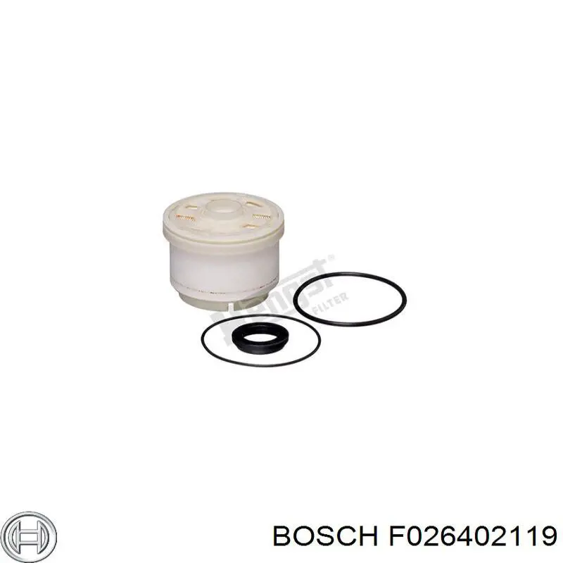Фільтр тонкого очищення палива Bosch F026402119 ціна, від 47.71 USD