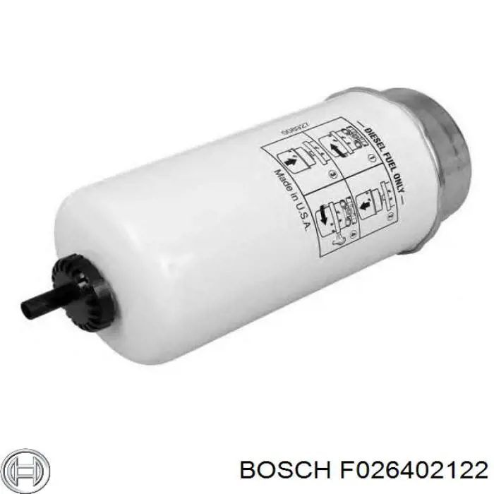 Купити F026402122 Bosch Фільтр-відстійник палива грубої очистки