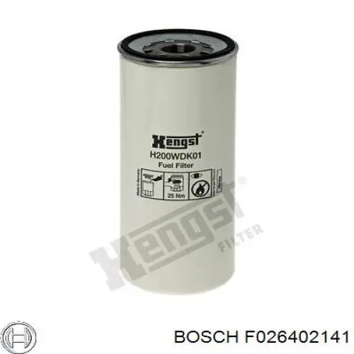 Фільтр паливний Bosch F026402141