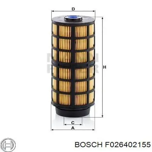 F026402155 Bosch Фільтр палива