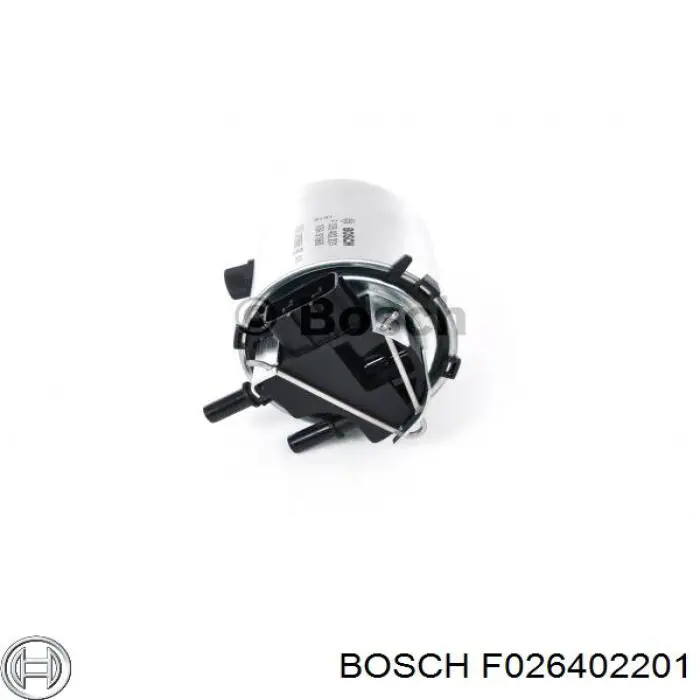 Фільтр тонкого очищення палива Bosch F026402201 ціна, від 42.84 USD