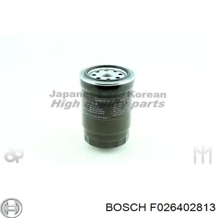 Фільтр тонкого очищення палива Bosch F026402813 ціна, від 18.34 USD