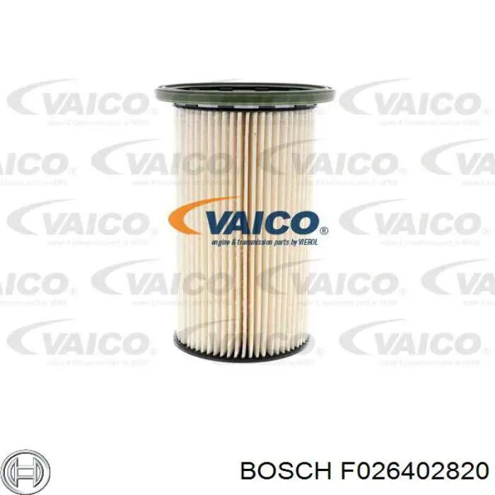Фільтр тонкого очищення палива Bosch F026402820 ціна, від 23.29 USD