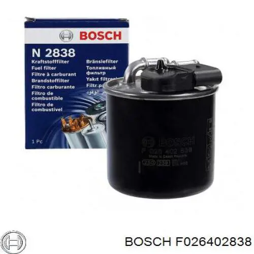 F026402838 Bosch фільтр паливний