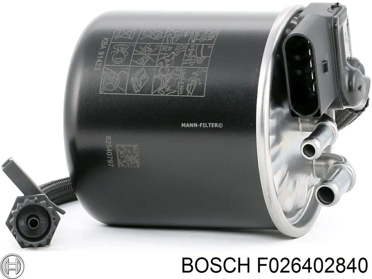 Купити F026402840 Bosch Фільтр-відстійник палива грубої очистки
