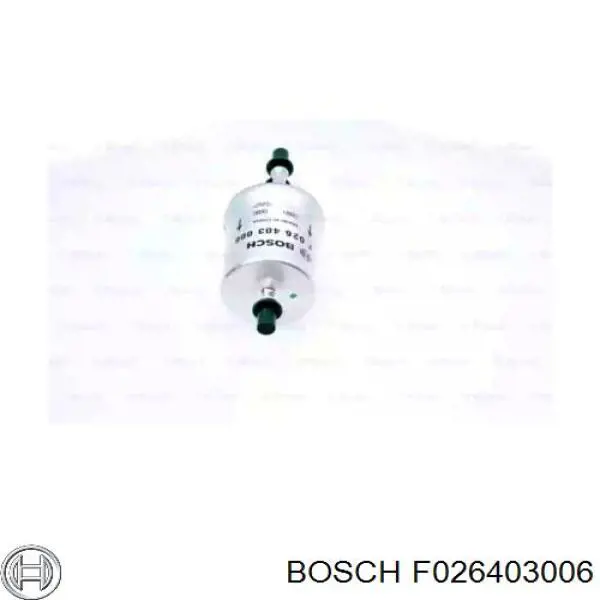 Фільтр паливний Bosch F026403006