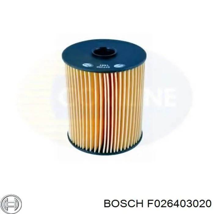 Фільтр паливний Bosch F026403020