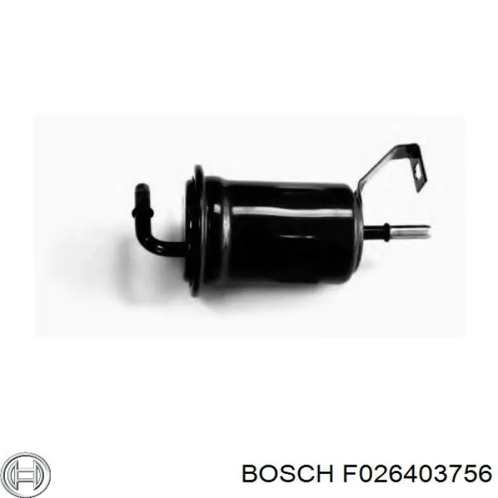 Фільтр тонкого очищення палива Bosch F026403756 ціна, від 10.89 USD