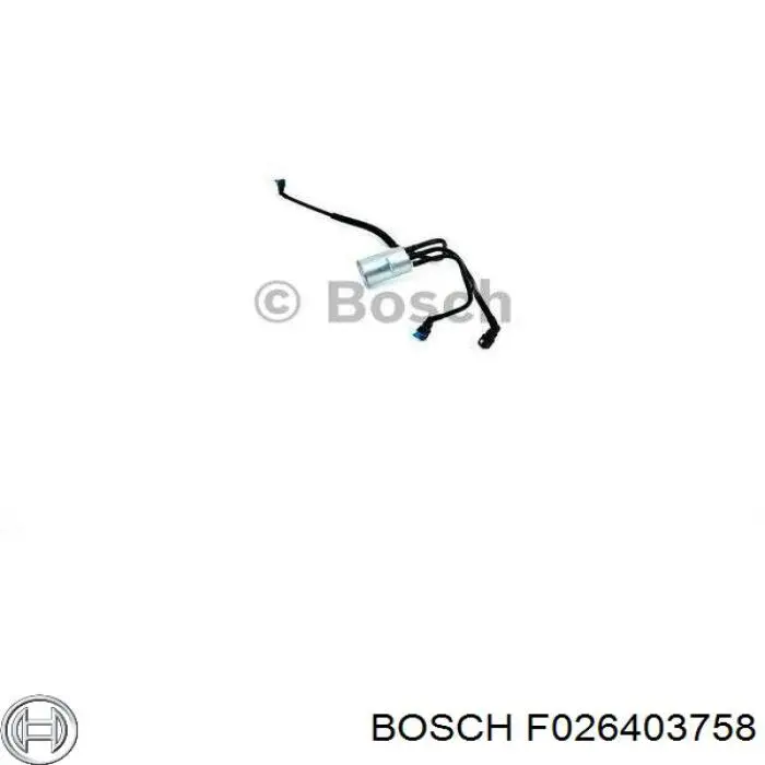 Паливний фільтр F026403758 Bosch