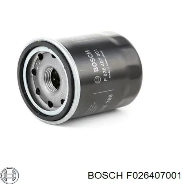 F026407001 Bosch фільтр масляний