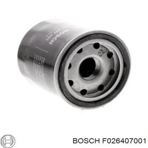Фільтр масляний Bosch F026407001