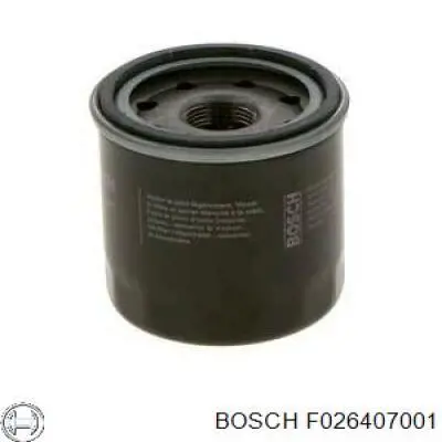 F026407001 Bosch Фільтр масла