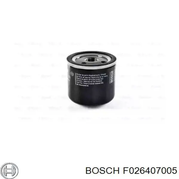 F026407005 Bosch Фільтр масла