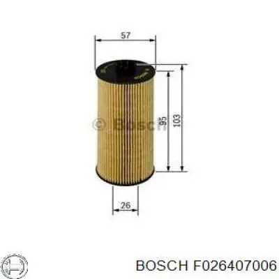 F026407006 Bosch Фільтр масла
