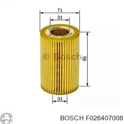 Масляний фільтр F026407008 Bosch