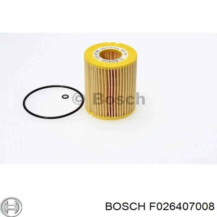 F026407008 Bosch Фільтр масла