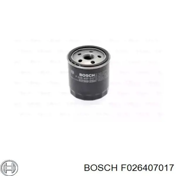 Масляний фільтр двигуна Bosch F026407017 ціна, від 6.72 USD