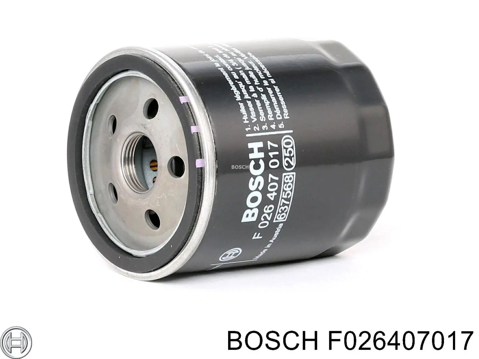 F026407017 Bosch фільтр масляний