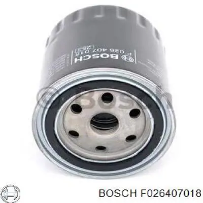F026407018 Bosch фільтр масляний