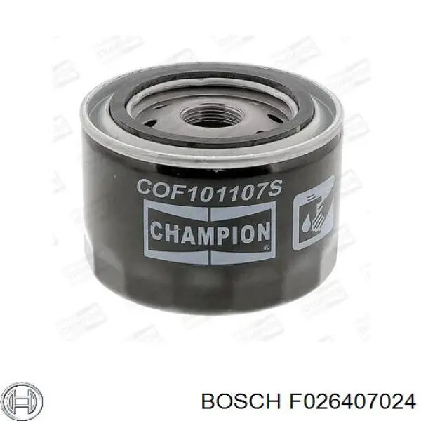 Масляний фільтр двигуна Bosch F026407024 ціна, від 10.49 USD