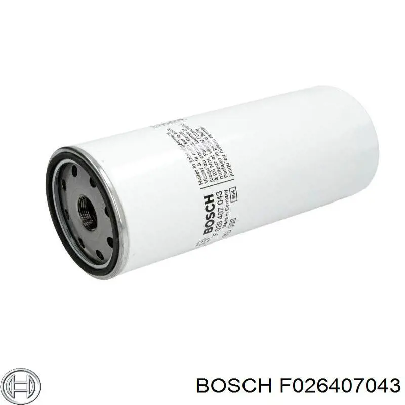 F026407043 Bosch Фільтр масляний
