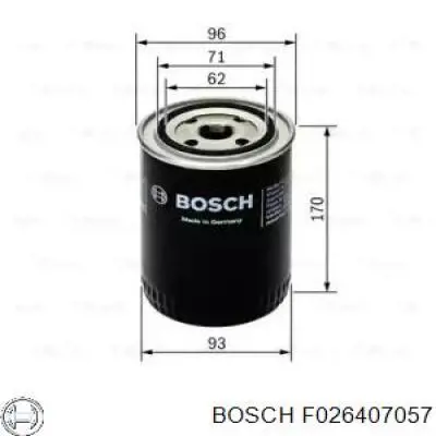 Фільтр масляний F026407057 Bosch