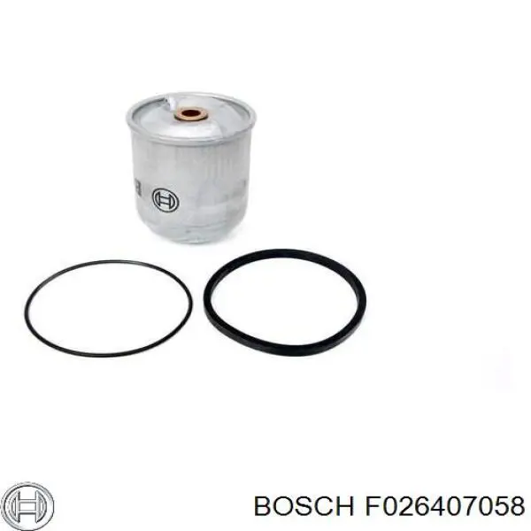 Фільтр масляний Bosch F026407058