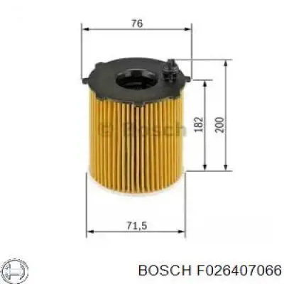 Масляний фільтр F026407066 Bosch