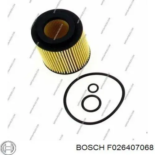 Масляний фільтр двигуна Bosch F026407068 ціна, від 7.42 USD