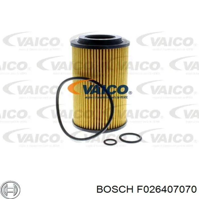 Масляний фільтр двигуна Bosch F026407070 ціна, від 6.59 USD