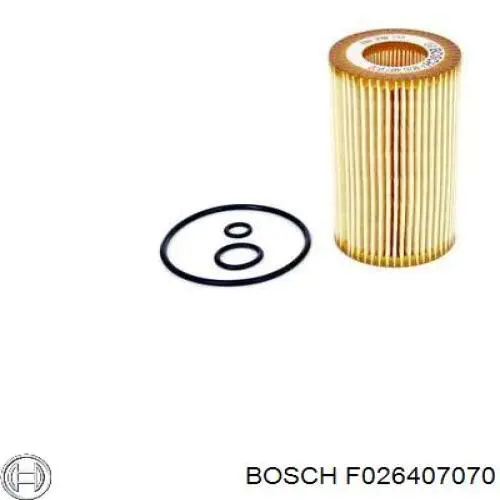 Фільтр масляний Bosch F026407070