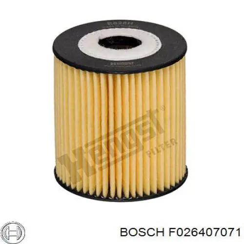 F026407071 Bosch фільтр масляний