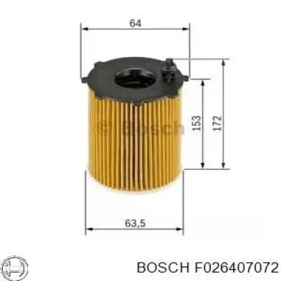 Купити F026407072 Bosch Фільтр очищення масла відцентровий