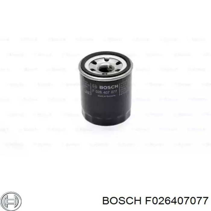 F026407077 Bosch фільтр масляний
