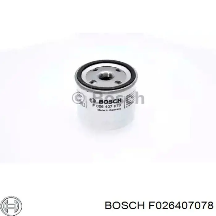 F026407078 Bosch фільтр масляний