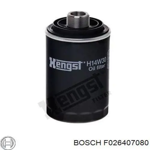 Масляний фільтр двигуна Bosch F026407080 ціна, від 11.32 USD