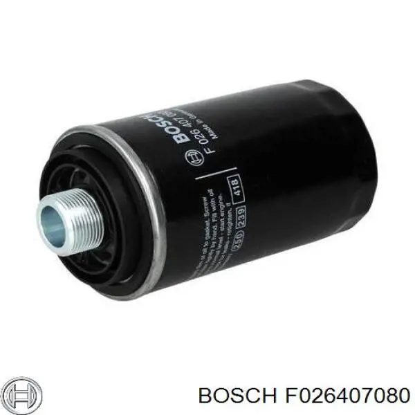 Фільтр масляний Bosch F026407080