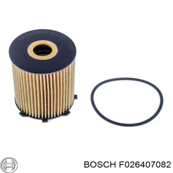 Масляний фільтр двигуна Bosch F026407082 ціна, від 8.36 USD
