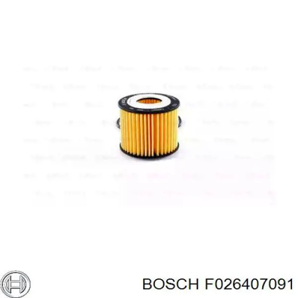 F026407091 Bosch фільтр масляний