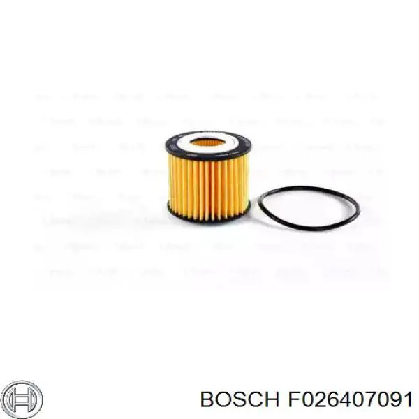 F026407091 Bosch Фільтр масла