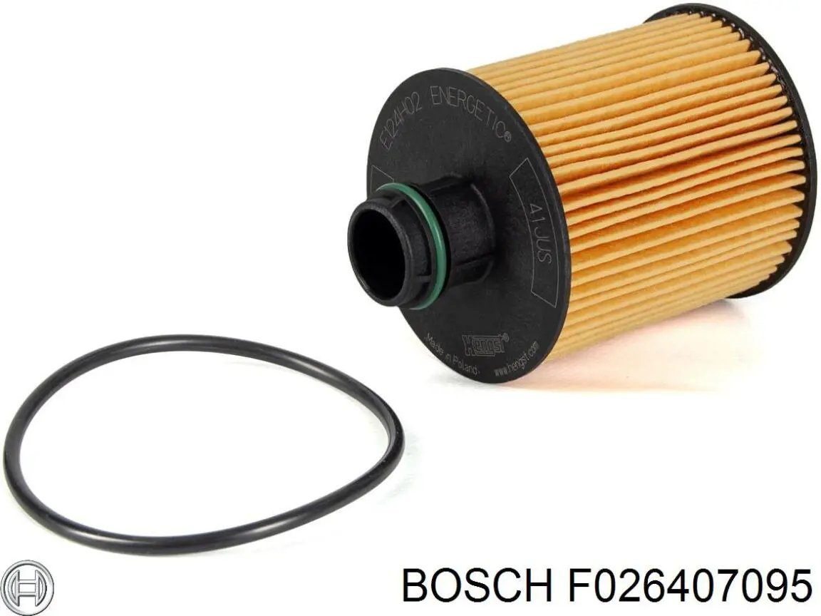 Масляний фільтр двигуна Bosch F026407095 ціна, від 14.22 USD