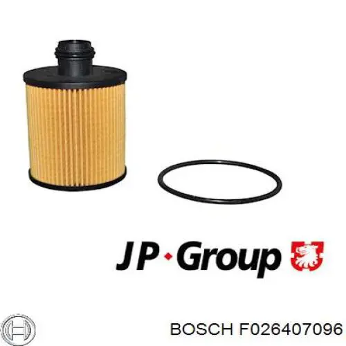 F026407096 Bosch Фільтр масла