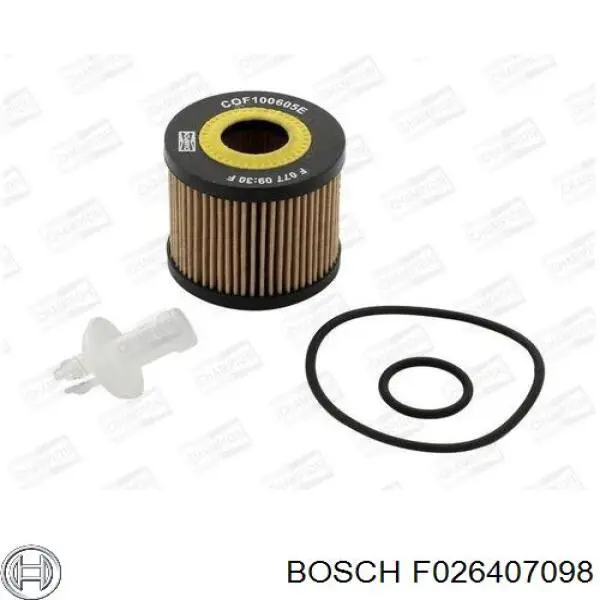 Масляний фільтр двигуна Bosch F026407098 ціна, від 6.11 USD