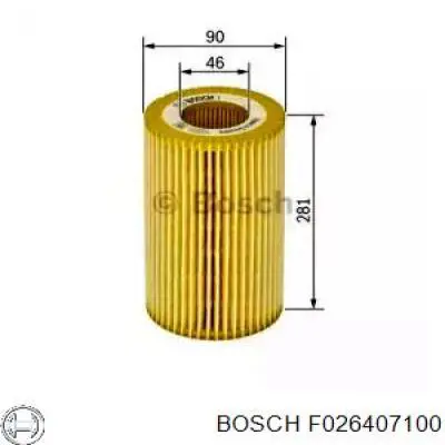 Купити F026407100 Bosch Фільтр очищення масла відцентровий